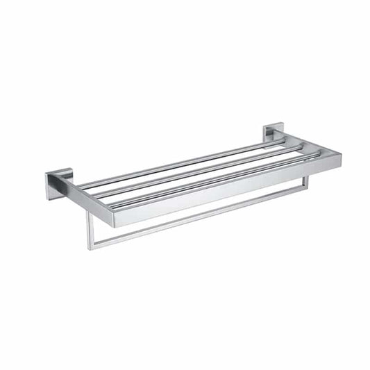 Suport prosop baie maxx AQUAROO, SUS 304, seria Square, Chrome 1