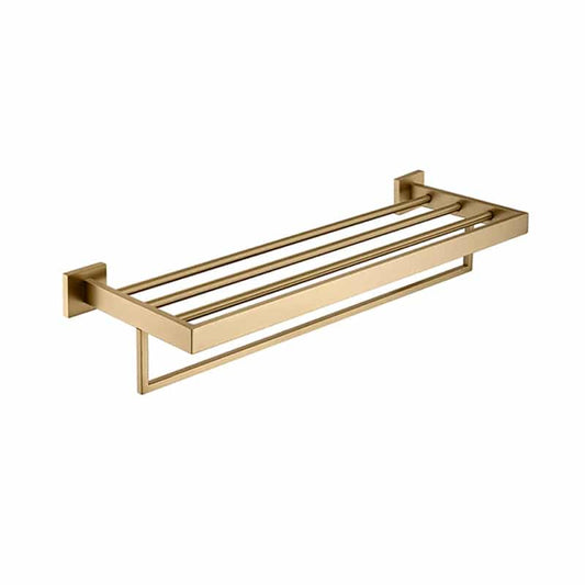 Suport prosop baie maxx AQUAROO, SUS 304, seria Square, Golden 2