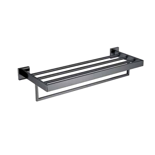 Suport prosop baie maxx AQUAROO, SUS 304, seria Square, Black 2