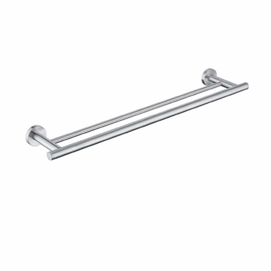 Suport prosop baie 2 in 1 AQUAROO, SUS 304, seria Classic, Chrome – 1
