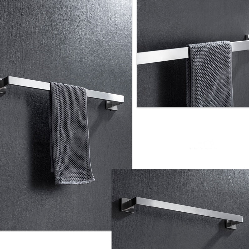 Accesorii baie 4 componente AQUAROO, SUS 304, seria Square, Nichel Periat – 3